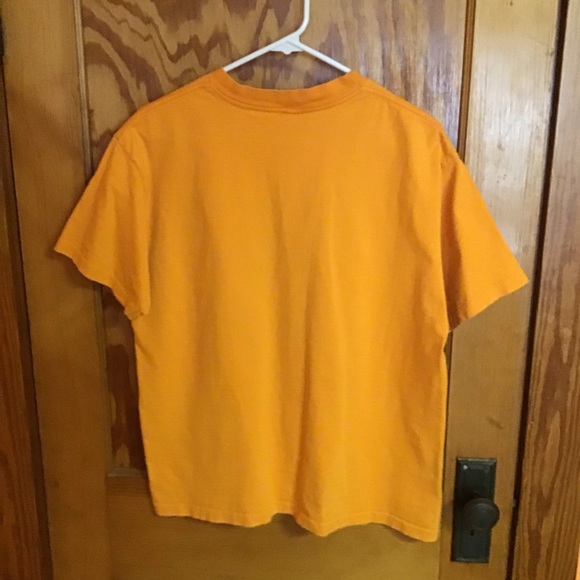 SOLD  vintage 90s gold 501 bright unique t shirt - Picture 8 of 8